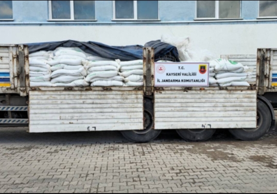 Kayseri�de 24 Ton Sahte Tar�m G�bresi Ele Ge�irildi