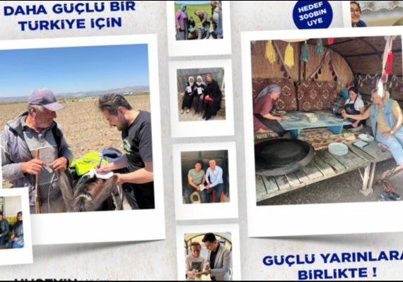 AK Parti Kayseri�de �ye �al��malar� Aral�ks�z Devam Ediyor.