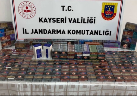 Kayseri'de Ka�ak Elektronik Sigara Operasyonu: 10 Bin Kartu� Ele Ge�irildi