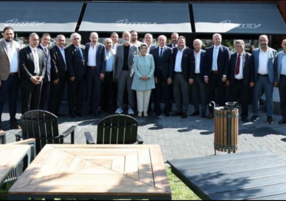 Ay�e B�h�rler ev sahipli�inde Kayseri i� d�nyas� Halkbank y�netimiyle bulu�tu