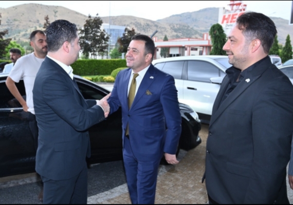 MHP Genel Ba�kan Yard�mc�s� �zdemir�den Kayseri OSB�ye ziyaret
