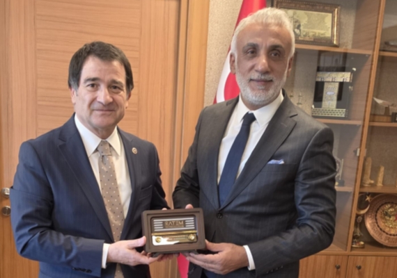 RATEM Heyetinden �smail Faruk Aksu�ya Ziyaret