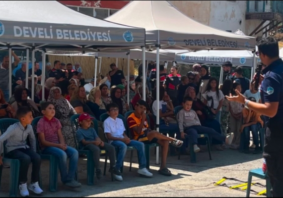 B�Y�K�EH�R�DEN Z�LE 38 FEST�VALݒNDE YANGINA VE AFETLERE KAR�I FARKINDALIK