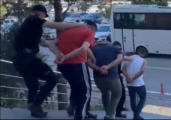 Kayseri'de �HA destekli uyu�turucu operasyonunda 4 tutuklama