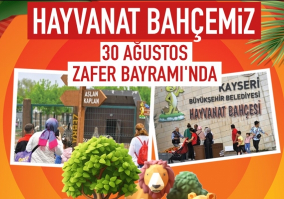 B�Y�K�EH�R��N HAYVANAT BAH�ES�, ZAFER BAYRAMI�NDA KAPILARINI �CRETS�Z OLARAK A�IYOR