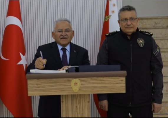 BA�KAN B�Y�KKILIǒTAN, �L EMN�YET M�D�R� ERGEN�E HAYIRLI OLSUN Z�YARET�
