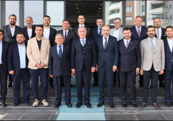 Hulusi Akar, B�y�kk�l�� ve Okandan�dan KTO�ya 