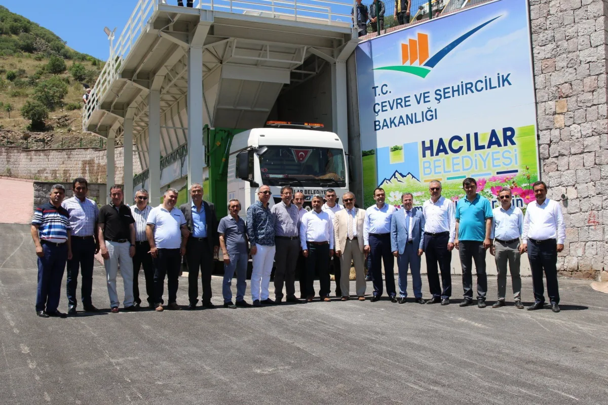1 Milyonluk Katı Atık Transfer Tesisi Hizmete Girdi