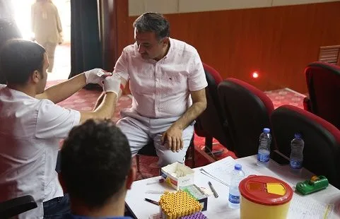 Belediye Personeline Sağlık Kontrolü