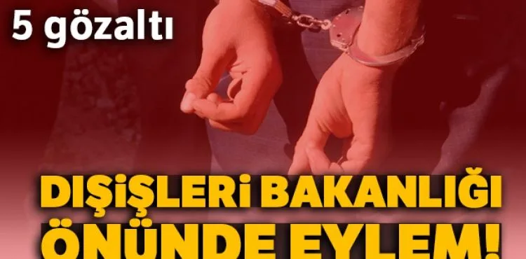 Türkiye Gençlik Birliği üyelerine polis müdahale etti! 5 kişi gözaltına alındı