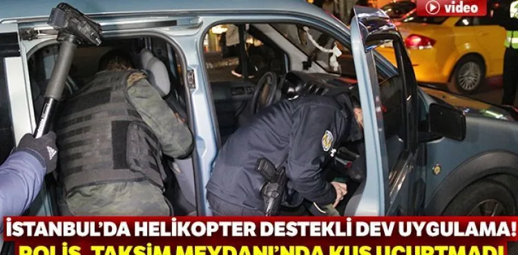 |Polis, Taksim Meydanı'nda kuş uçurtmadı