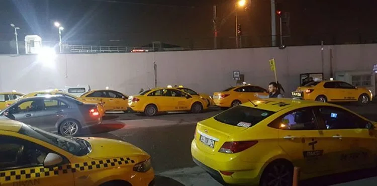 Taksiciler, krizi fırsata çevirdi