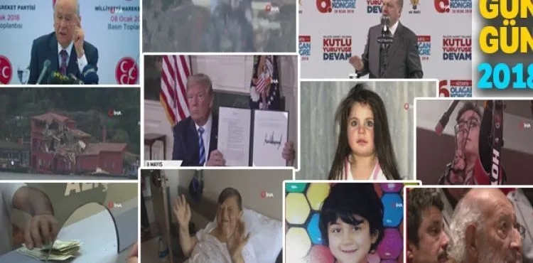 2018 Yılı Böyle Geçti