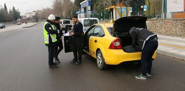 15 ilde eş zamanlı "Taksi Uygulaması 2019/1" uygulaması gerçekleştirildi