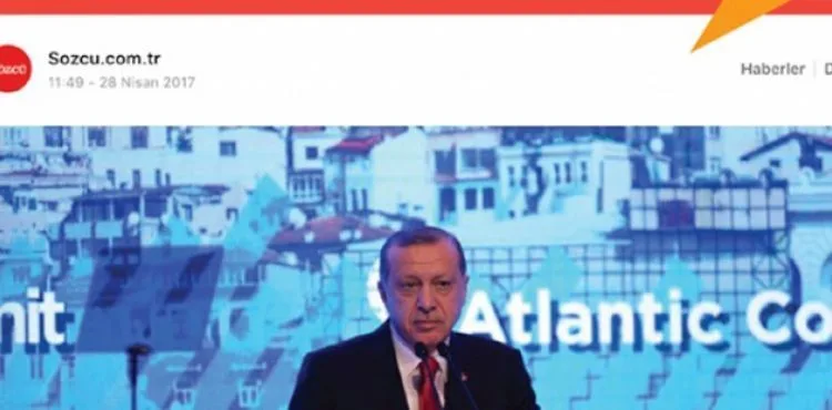 Sözcü kendini bile inkâr ediyor