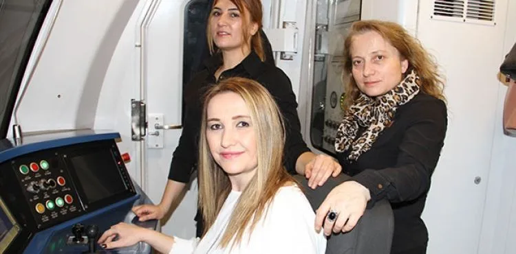 Ankara Metrosu kadın vatmanlara emanet