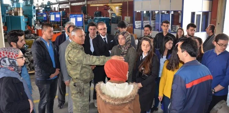 Mühendis Adayları 2.İnci Ana Bakım Fabrika Müdürlüğüne Teknik Gezi Düzenledi