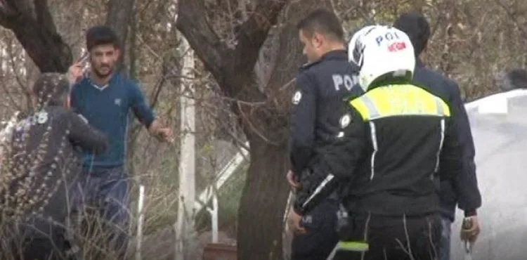 Polise silahla direnen şahıs nefes kesen kovalamaca sonrasında yakalandı
