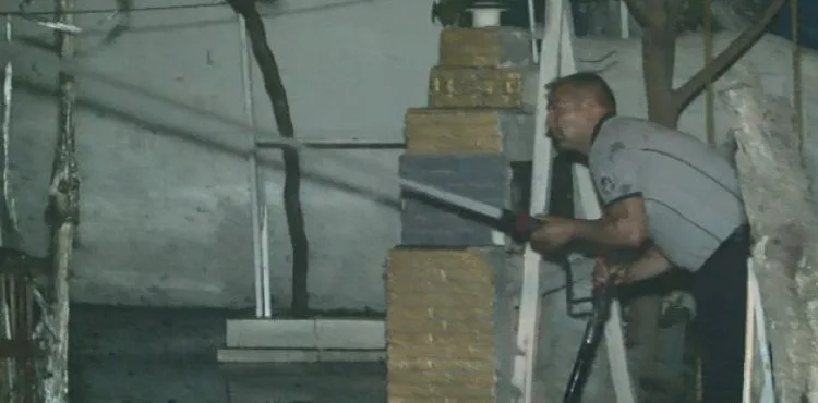 Hoca Ahmet Yesevi'de korkutan yangın