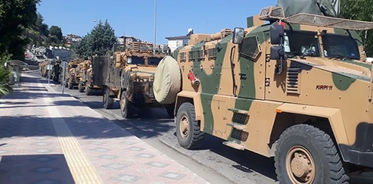 Sınıra komando sevkiyatı