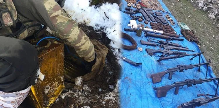 Jandarma ve emniyet birimlerinden terör örgütü PKK'ya ağır darbe