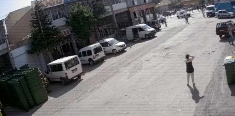 Vatandaşları şoka sokan kaza