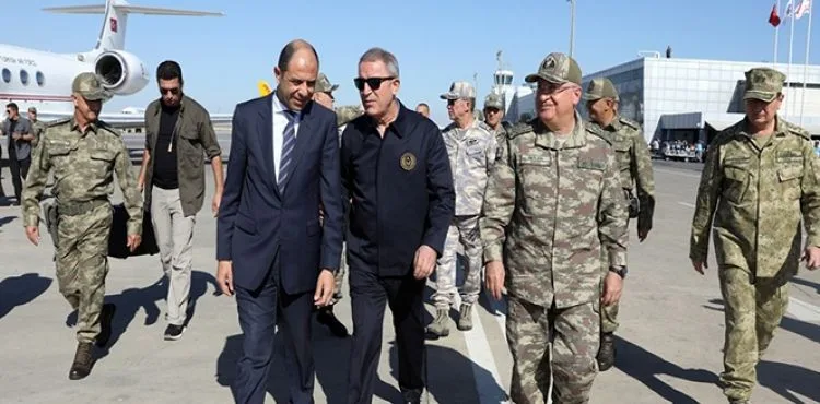 Milli Savunma Bakanı Akar'dan Kıbrıs mesajı!