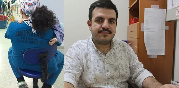 Gündem olan fotoğraftaki doktor konuştu