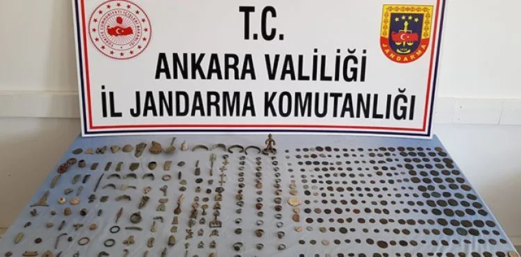 Jandarmadan tarihi eser kaçakçılığı operasyonu