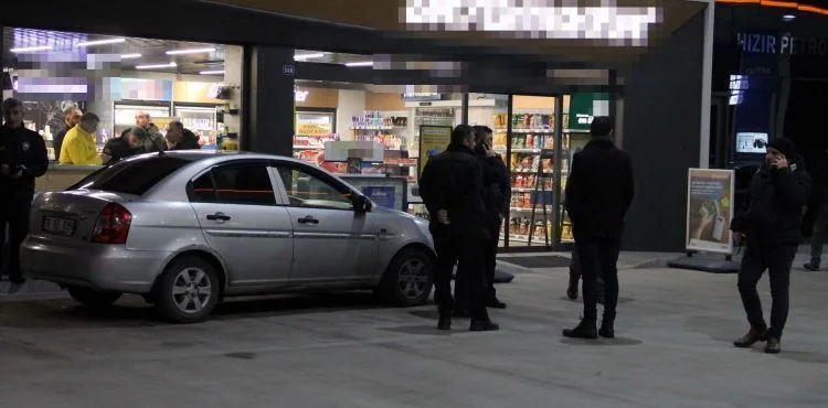 Kayseri'de maskeli akaryakıt istasyonu soygunu