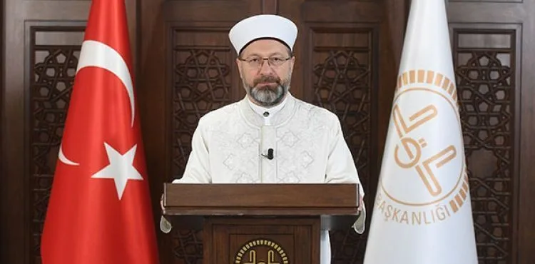 Diyanet İşleri Başkanı Erbaş'tan 'ramazan' mesajı