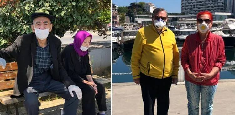 65 yaş ve üstü sokağa çıktı