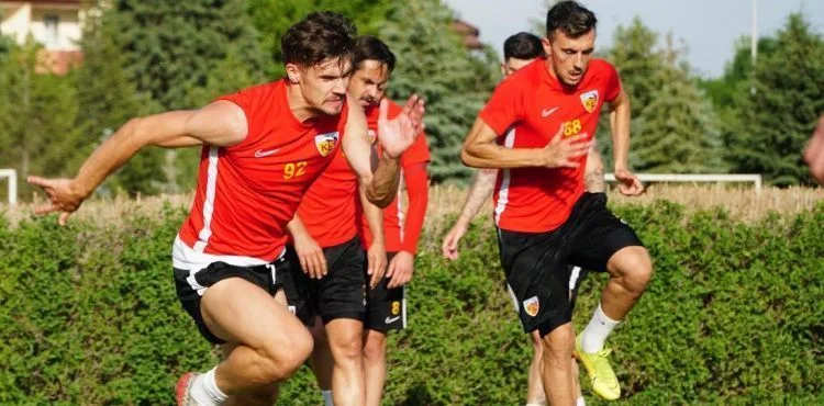 Kayserispor taktik çalıştı