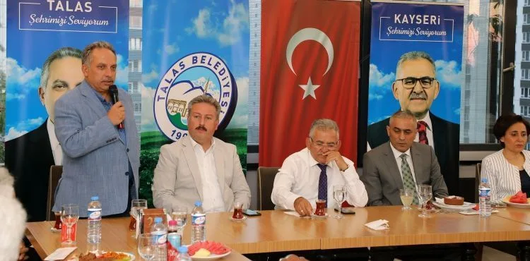 BAŞKAN YALÇIN’DAN KAYMAKAM GÜNEY'E VEDA YEMEĞİ