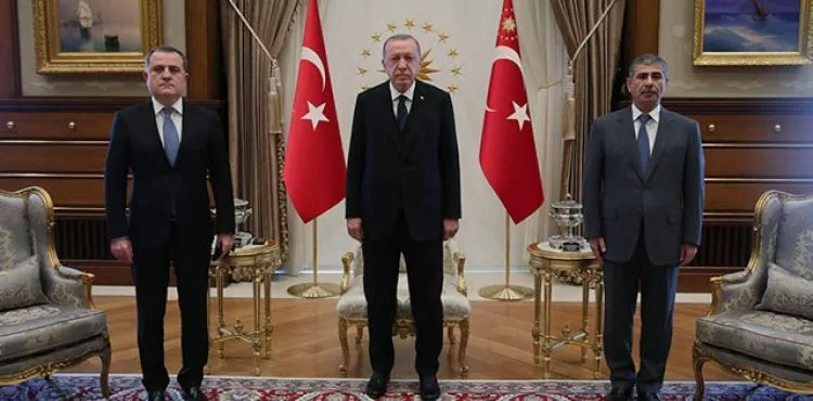 Erdoğan, Azerbaycan Dışişleri Bakanı'nı kabul etti