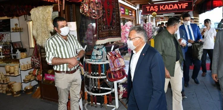BAŞKAN BÜYÜKKILIÇ UYARILARINA ERCİYES’TE DEVAM ETTİ