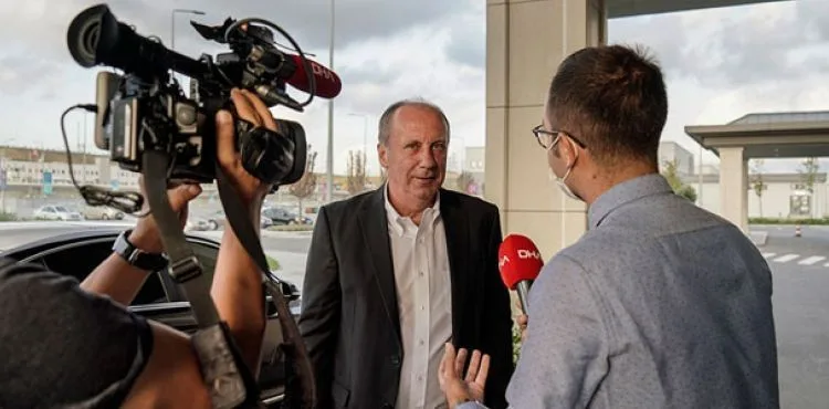 Muharrem İnce Sivas'a hareketi öncesi İstanbul Havalimanı'nda konuştu