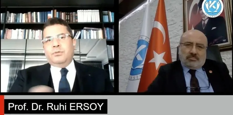 Prof. Dr. Ruhi Ersoy, Kayseri Üniversitesi’nde Online Akademik Yıl Açış Dersi Verdi