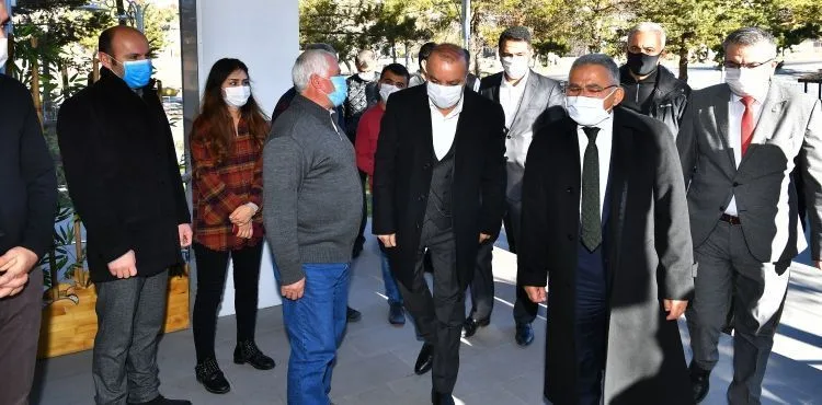 BAŞKAN BÜYÜKKILIÇ, PINARBAŞI VE SARIZ’DA YATIRIMLARI YERİNDE İNCELEDİ