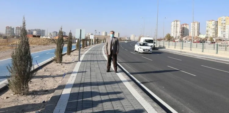 Yıldırım Beyazıt Bağlantı Yolu Yenilenerek hizmete açıldı