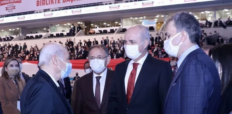 AK Parti Heyeti MHP Kurultayı’na Katıldı