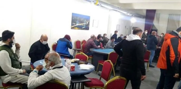 Depoya kumar baskını; 30 kişiye 135 bin lira ceza