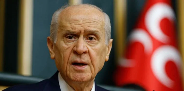 Bahçeli'den, GKRY'deki cami saldırısına kınama
