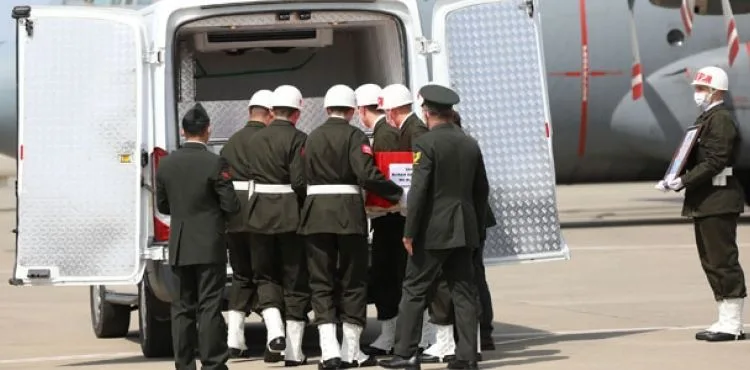 Şehit Pilot Gençcelep’in cenazesi Trabzon’da