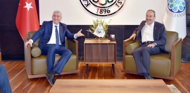 MHP İL BAŞKANI TOK VE YÖNETİMİNDEN KTO’YA ZİYARET