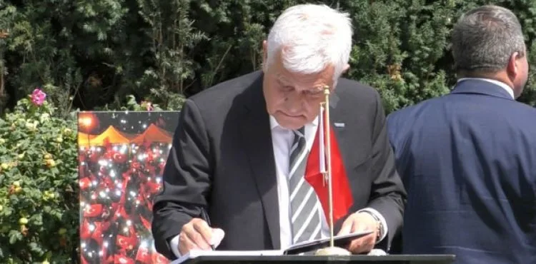 Ukrayna’da 15 Temmuz anma töreni düzenlendi