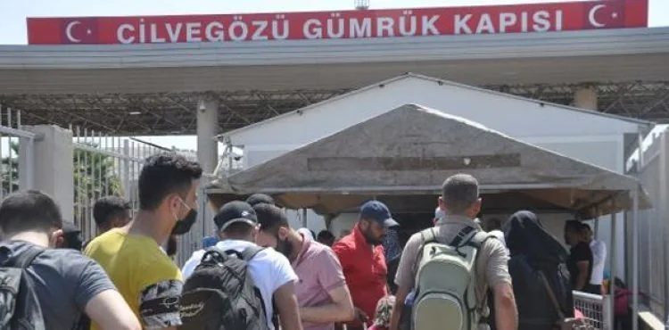 Cilvegözü’nden 44 bin 220 Suriyeli bayramlaşmak için ülkelerine gitti