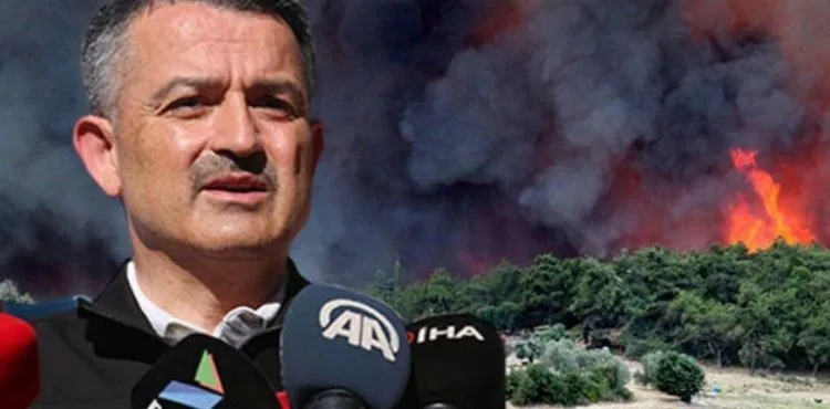 Pakdemirli: 112 orman yangınının 107'sini kontrol altına aldık