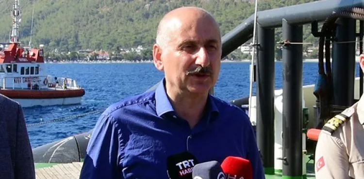 Karaismailoğlu'ndan Nene Hatun Gemisi'nde yangın açıklaması