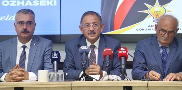 Özhaseki, “Ekonominin çarkları dönmeye devam ediyor”